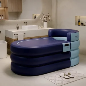 Portable Soaking Inflatable Bathtub with Electric Air Pump
