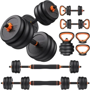 FEIERDUN Adjustable Dumbbells 20 30 40 45 70 90lbs