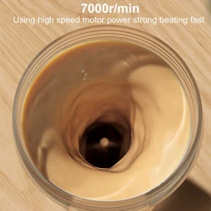 Portable Sport Mixing Cup Rechargeable Shaker Bottle