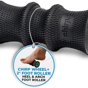Wheel Foam Roller - Targeted Foot, Back & Neck Pain Relief